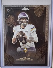 2025 Topps Chrome JJ J.J. McCarthy #F15-18 Fortune 15 Minnesota Vikings 🔥
