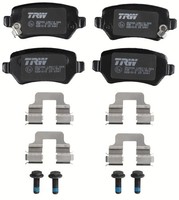 Bremsbelagsatz FÜR Opel Astra H Caravan (A04), Opel Astra H (A04) - TRW GDB1515