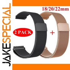 JakeSpecial – Stainless Steel Milanese Watch Strap for Smartwatches
