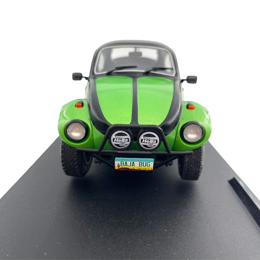 Modellino Auto Solido 1/18 Volkswagen Beetle Baja 1976 Green - Immagine 2 di 4