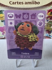 Animal Crossing Official Amiibo Card Timbr...