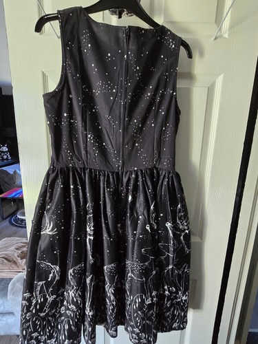 BNWT Lindy Bop Audrey Black Night Deer Dress Size 14 - Picture 10 of 10