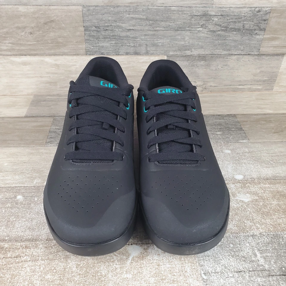 Giro Latch Mens Cycling Shoes Sz 13 Black Leather Lace-Up Low Top Round Toe - Image 2 of 4