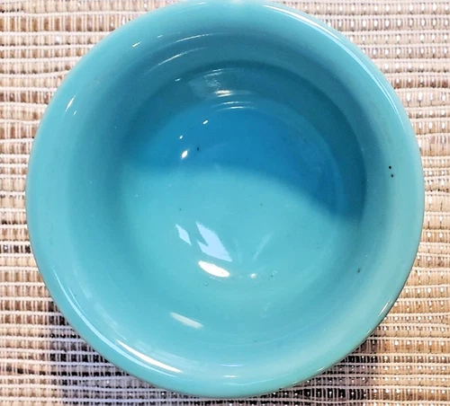 Fiesta Turquoise 4" Bouillon Bowl QQB 2007 Homer Laughlin USA