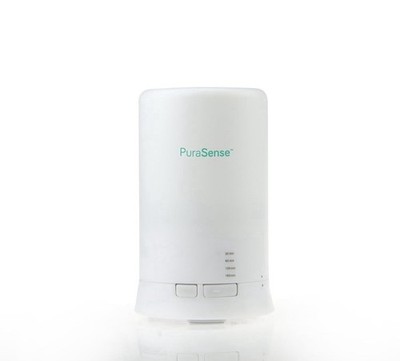 PuraSense Essential Oil Diffuser Ultrasonic Aromatherapy Cool Mist White