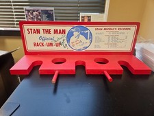 1964 Stan Musial Official Rack Um Up Bat Baseball Rack Autograph Signed