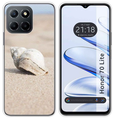 Funda Blanda De Silicona A Prueba De Golp Para Huawei Honor 400 200