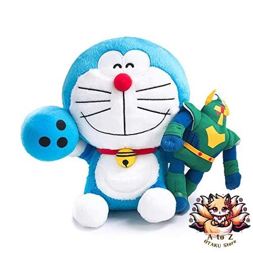 ぬいぐるみ Doraemon NEW Sekiguchi Doraemon Plush Toy Nobita and the Steel Troops 1986