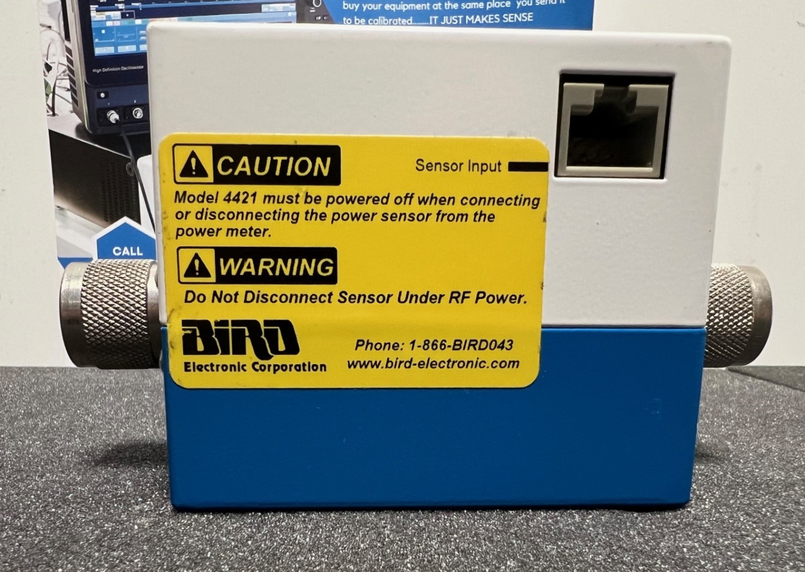 BIRD Electronic 4027A60M Precision Directional RF Power Sensor with cable