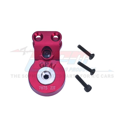 Aluminum 7075 Servo Saver Steering 23T/25T W. Built-In Spring For 1/10 Gorgon - Picture 8 of 27