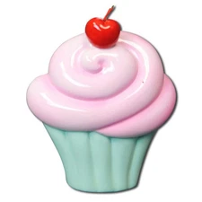 Cupcake Birthday Personalized Christmas Tree Ornament