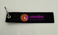 Hawaiian Airlines 787 330 717 321 Flight Crew Pilot Keychain Luggage Tag BLACK