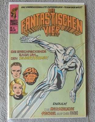 Williams Marvel Comic Heft Gb 1974-78 Die Fantastischen Vier Nr.46 Z1-