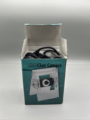 Webcam VIDEOChat Camera Premium Clips On Laptop Or Monitor USB 2.0