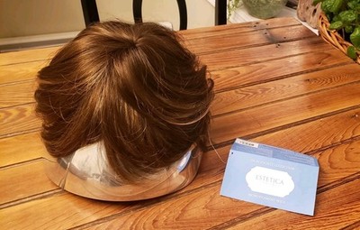 High Society Collection Estetica Designs Monofil Wig Sandra Carmel Kiss NEW NWT