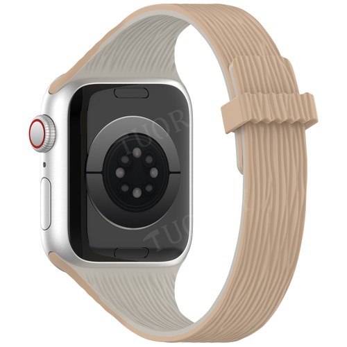 Silikon Armband Strap für Apple Watch Ultra 3 2 49mm Series 11 10 9 8 7 SE 6 5 4 - Picture 43 of 61