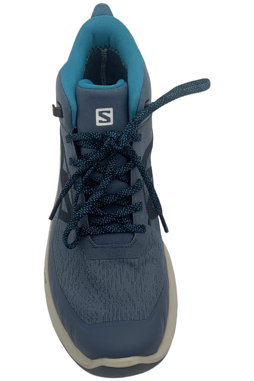 Scarpa da trekking Salomon uomo Outpulse Mid blu Cina carbonio roccia lunare