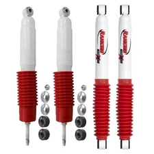 Rancho RS5000X Front/Rear Shock Absorbers for 03-09 Hummer H2 w/ Lift Suspension