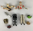 G.I. Joe Action Figure Parts Pieces Ace Pilot Storm Shadow Thrasher Vintage 80s