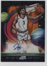 2023-24 Cosmic Chrome Orange Galactic Refractor 1/25 Julian Strawther Auto 02dt