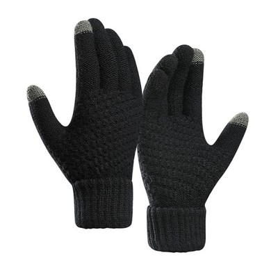 Damen Herren Handschuhe Touchscreen Winterhandschuh Handy Smartphone Strick warm