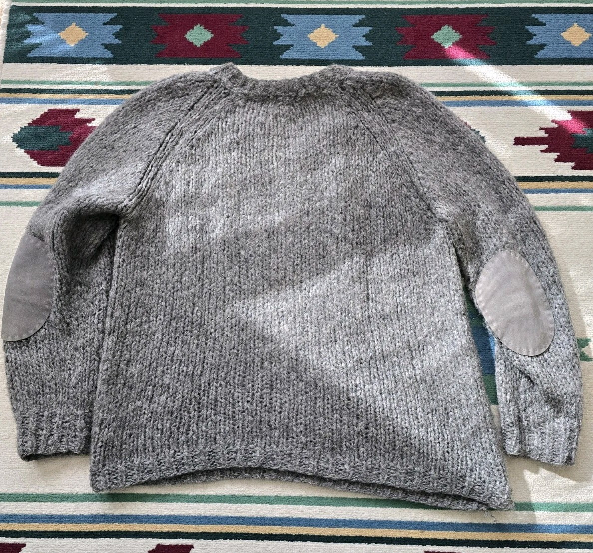 VINTAGE 60s V-neck Sweater %95 Mohair Knit Sweater Italy The