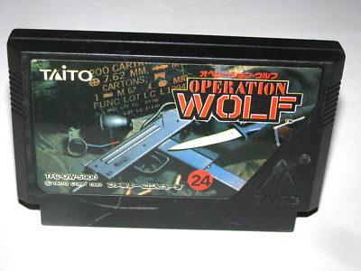 Operation Wolf Famicom NES Japan import US Seller