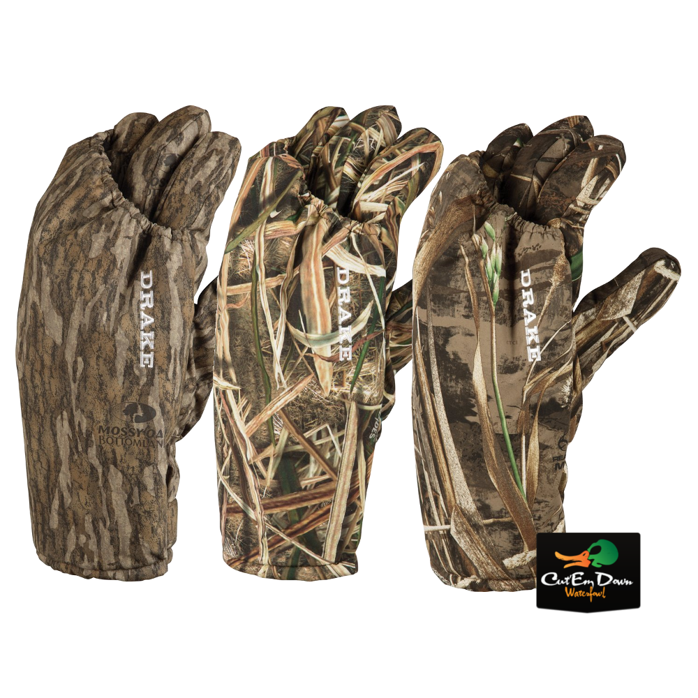 DRAKE Max 86% OFF WATERFOWL SYSTEMS LST CAMO MUFF LEFT GLOVE HAND Ranking TOP3 CALLERS