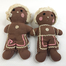 Vintage 50s Dakin Dream Pets Gingerbread Man Lot 2
