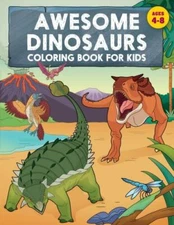 Awesome Dinosaurs Coloring Book for K- Rockridge Press, 9781638073161, paperback