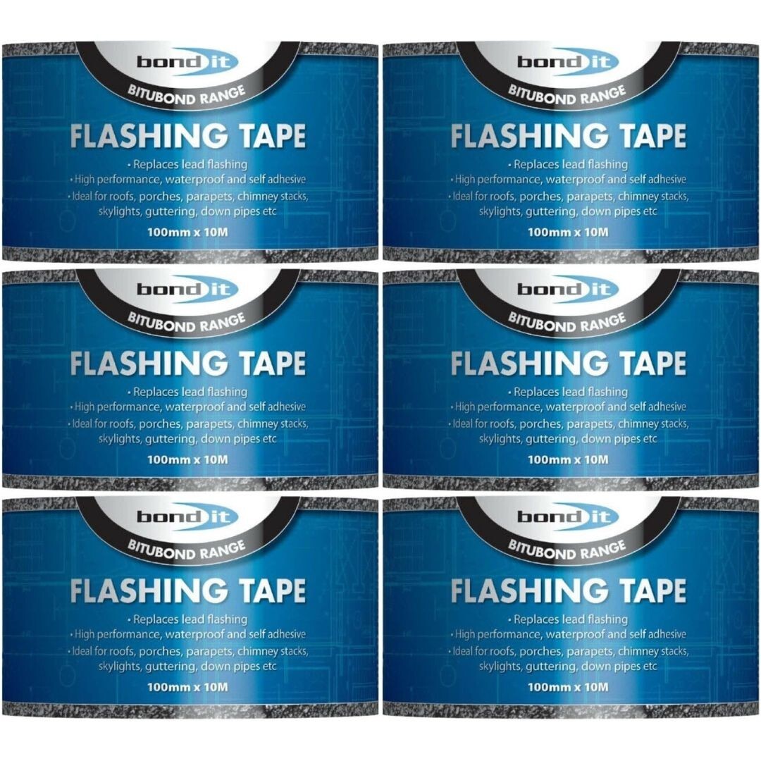 B&Q - Bondit Self Adhesive Flash Band Flashing Tape 100mm 10 Meters - Image 4