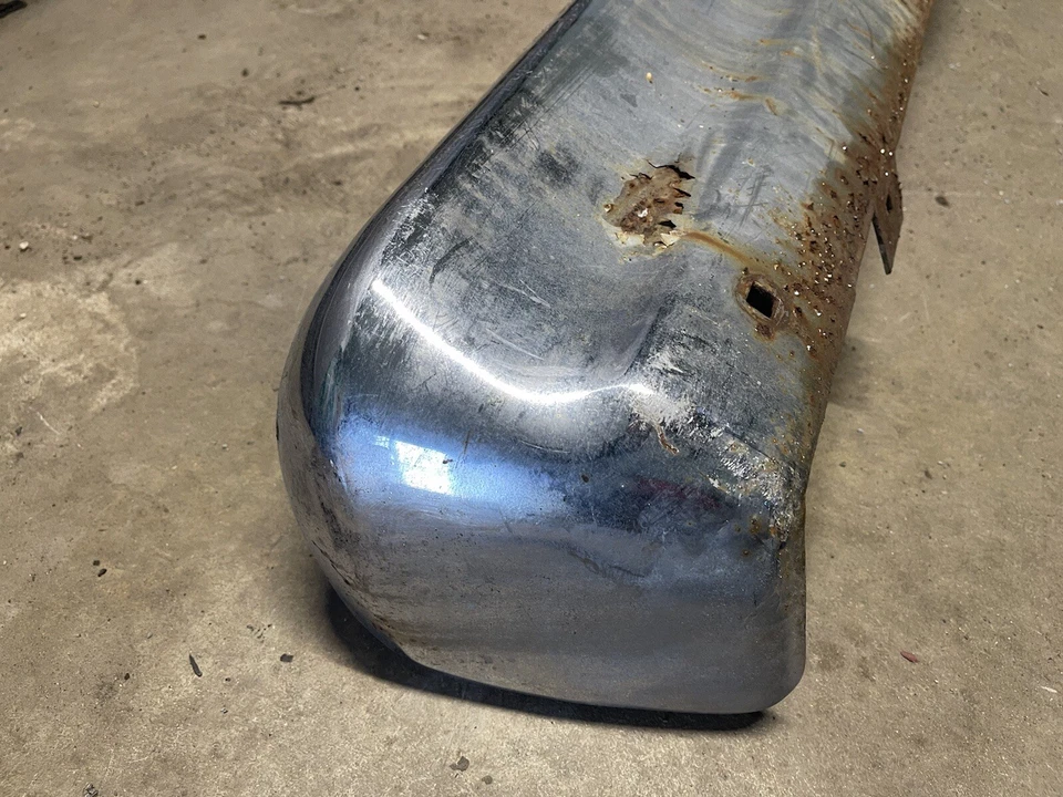 Barra de parachoques trasera cromada Ford Galaxie Custom 500 1965 1966 núcleo 7 litros LTD Foto 2 de 4