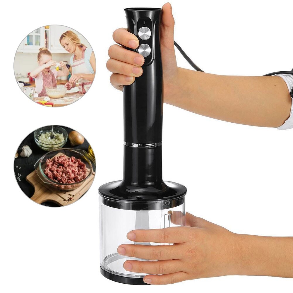 500W Electric Stick Hand Blender 4 in 1 Handheld Mixer Vegetable