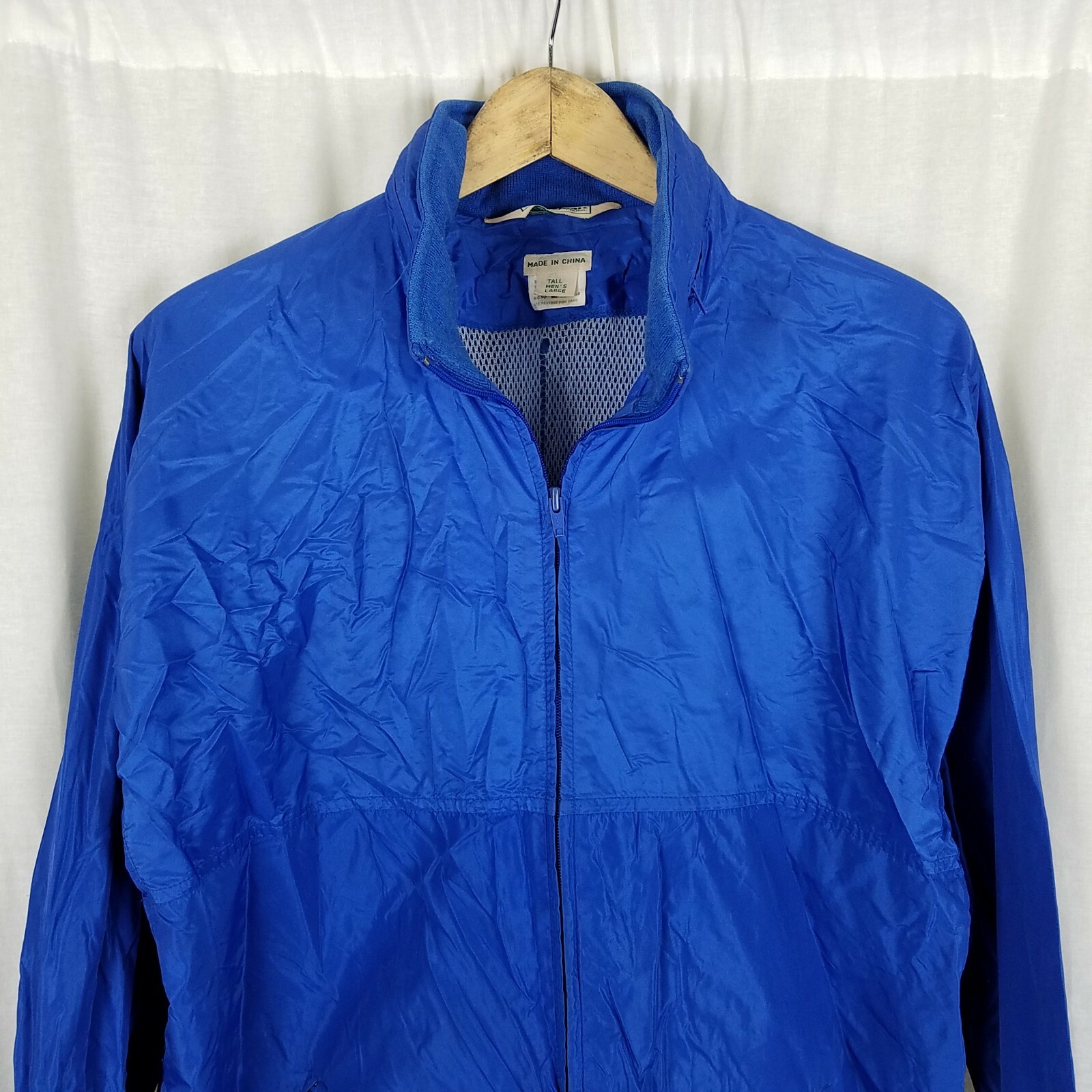 Vintage LL Bean Nylon Anorak Packable Jacket Windbrea… Gem