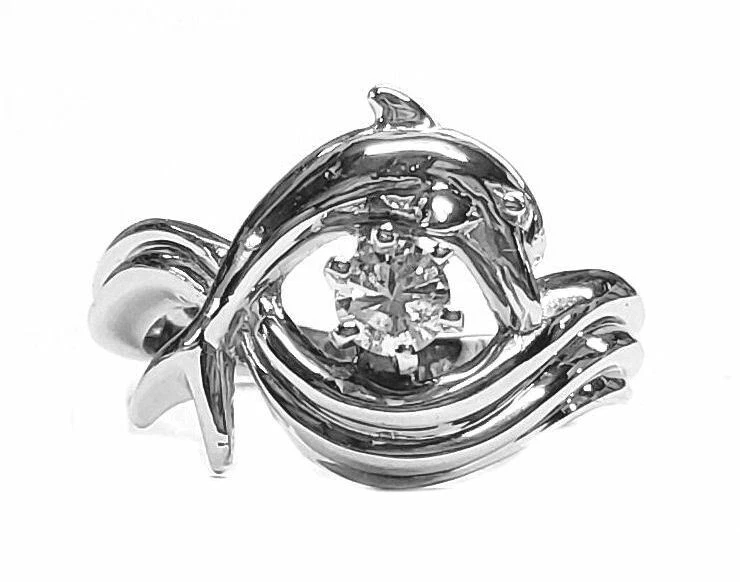 Dolphin Engagement Ring