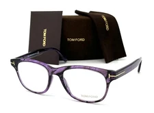  Tom Ford FT5399 083 Violet   / Demo Lenses 50mm Eyeglasses TF5399