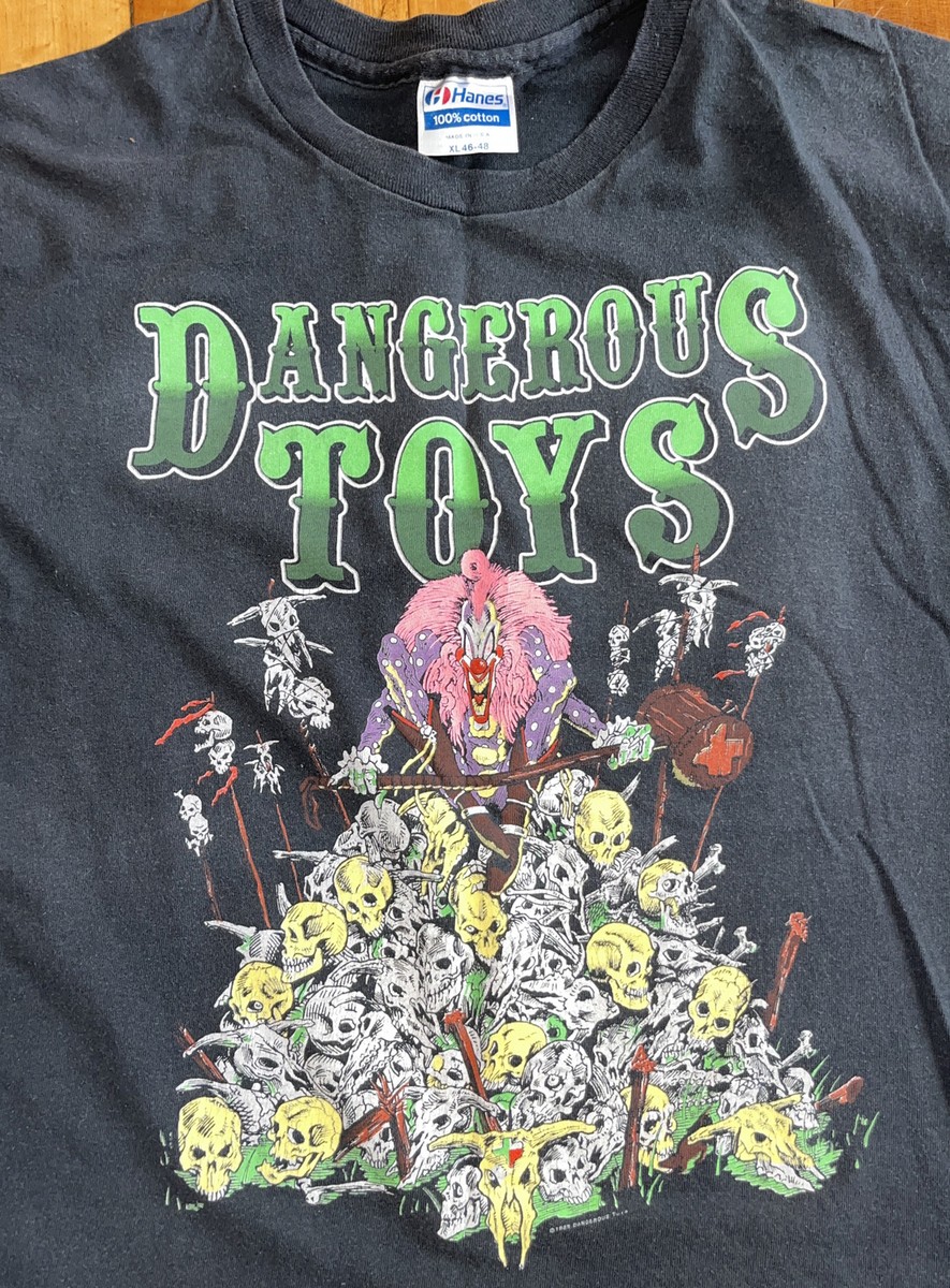 Vtg 1989 Dangerous Toys Tour Tshirt XL (M-L) | eBay