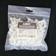 100PCS Nylon Insulated Closed End Crimp Cap Wire Connectors Terminals AWG 12-10