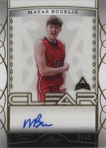 2022-23 Leaf Trinity - Matas Buzelis #CA-MB1