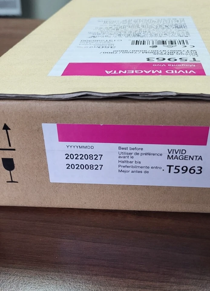 Cartucho de tinta Epson UltraChrome HDR T5963 magenta 350 ml C13T596300 - CADUCADO Foto 2 de 2