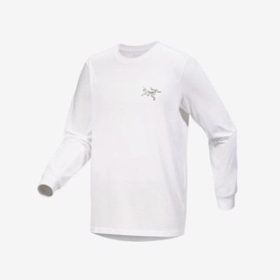 Arc'teryx Arc'Multi Bird Logo LS T-Shirt White Light / Arc