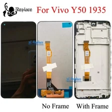 For Vivo Y50 2020 1935 V1965A BBK 1935  LCD Display Touch Screen Assembly