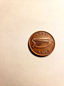 Sale! Coin Ireland 1 Penny 1982 KM20 UNC