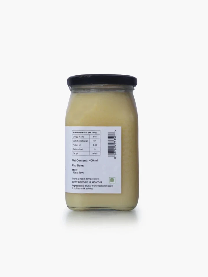 Himalayan Desi Ghee from A2 Milk  100%Natural Free Grazing Dairy 400GM Pack OF 2 - Image 4 of 4