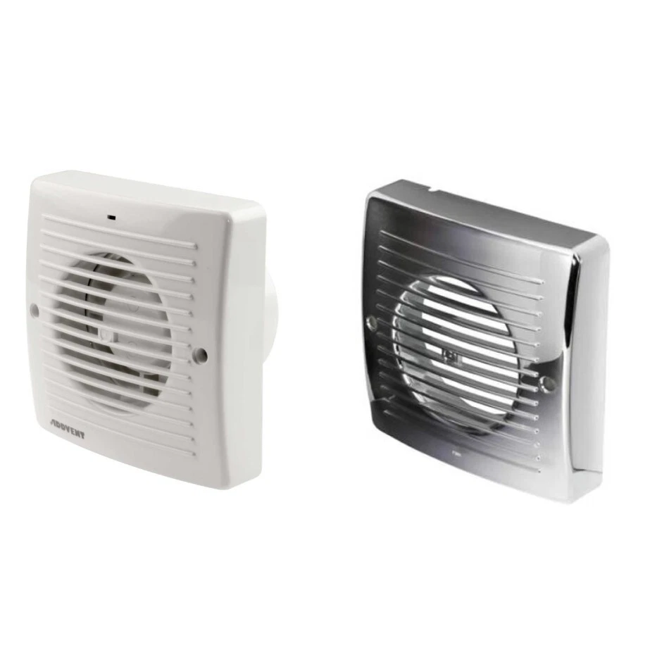 Addvent AVX100TN Axial Extractor Fan 100mm (Timer Model) With Chrome Cover  | eBay