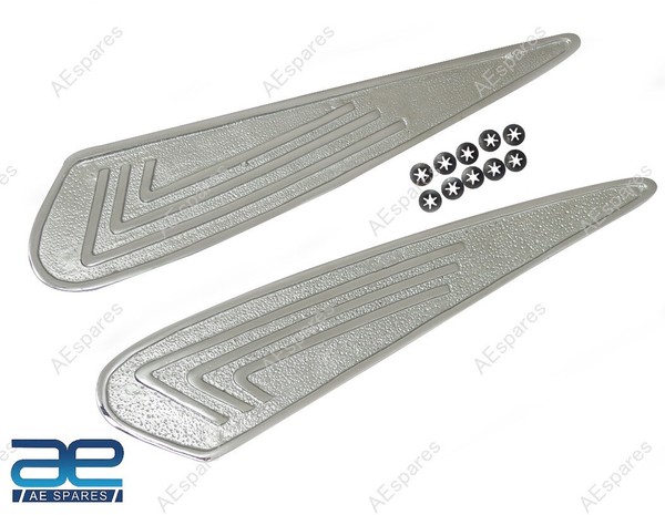 FüR Lambretta Lamby Li 125 150 Seite Panel Zierblende Emblem Monogramm Satz Gec-image