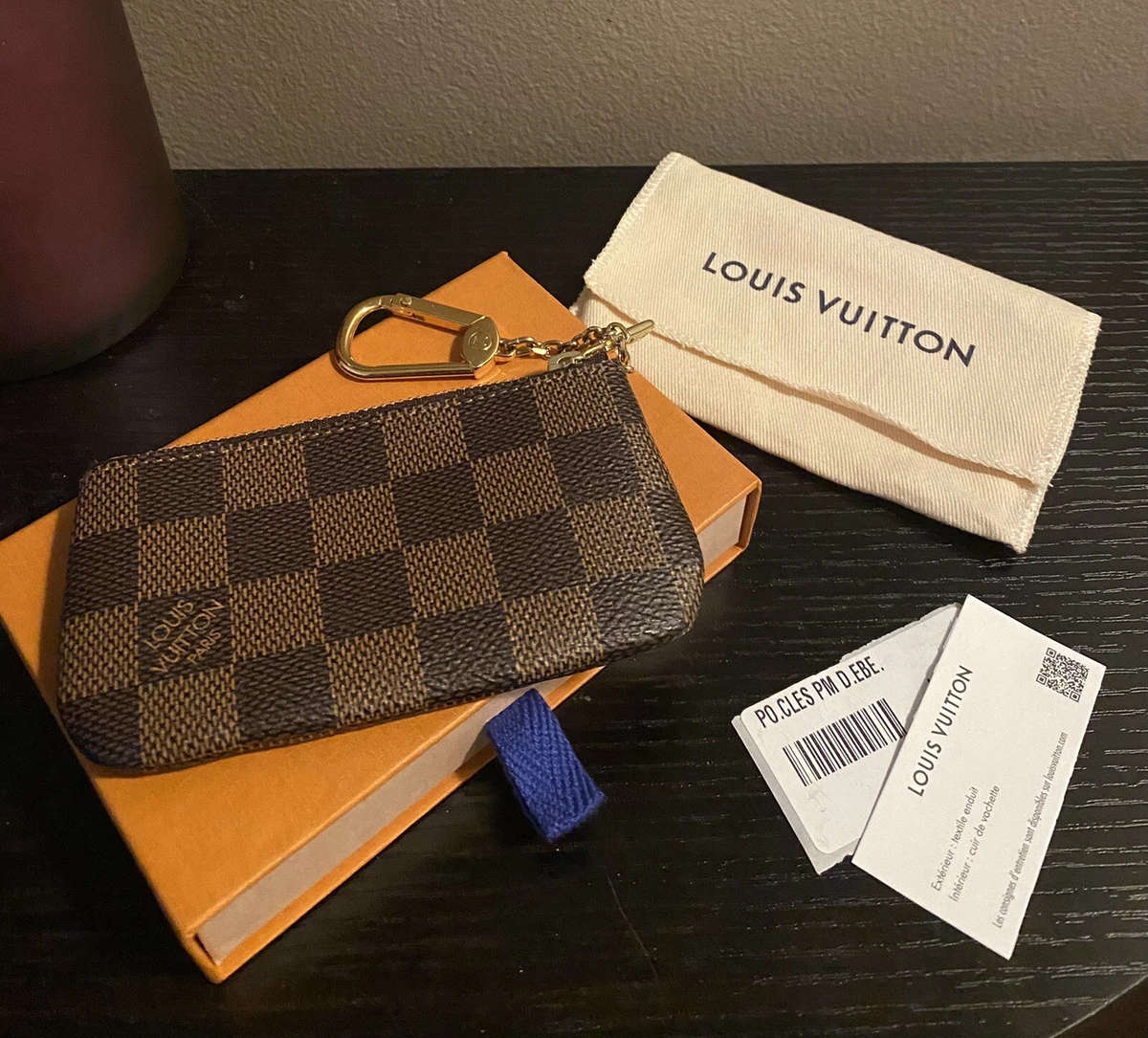 Louis Vuitton Damier Ebene Key Pouch