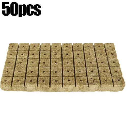 Rock Wool Grow Cubes Seed Starter Plugs Hydroponic Planting Blocks Kit - Picture 26 of 26