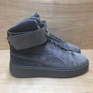 puma platform mid velour