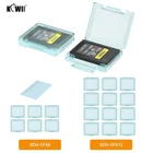 12 Pack CFexpress Type-A Memory Card Case Holder With Labels Stickers Anti-Shock